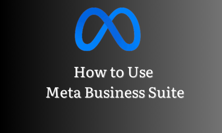 How to use Meta Business Suite