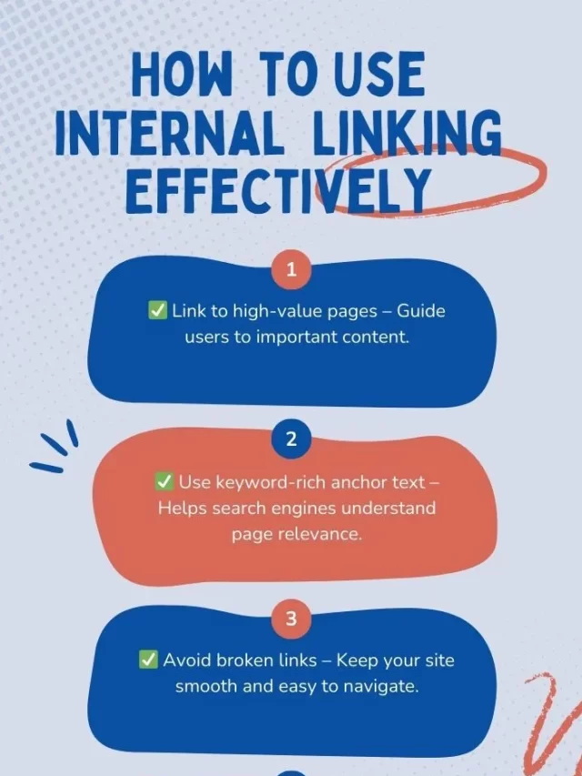 How to use internal linking effectively