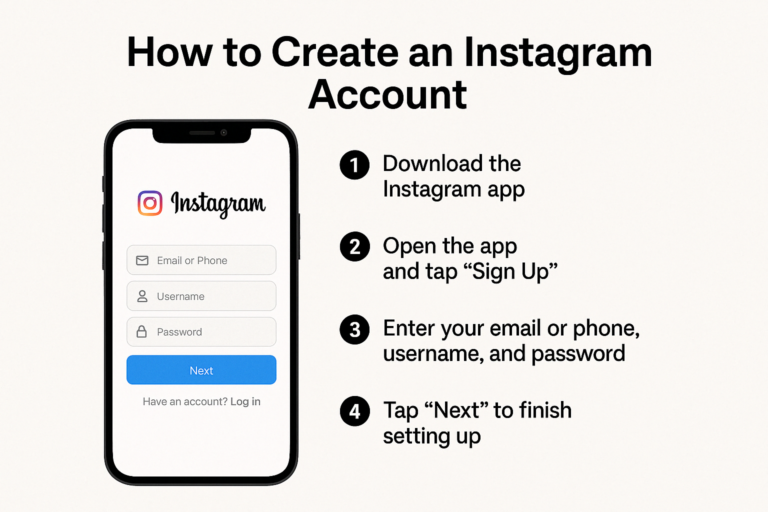 How To Create an Instagram Account